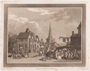 Cuckfield An Excursion to Brighthelmstone, 1. juni 1790., 1. juni 1790. Skapere: Thomas Rowlandson, Samuel Alken.