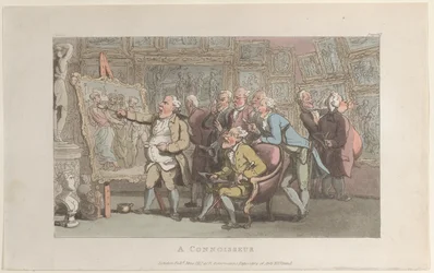 A Connoisseur, fra The Vicar of Wakefield, mai 1817., mai 1817.