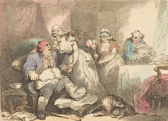 Komfort i gikten, 1785.
