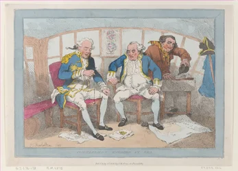 Commanders Engaged at Sea, [1785], gjenutgitt 1. juli 1802., [1785], gjenutgitt 1. juli 1802.