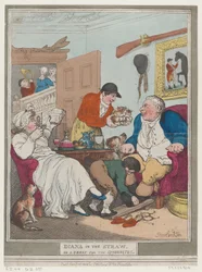 Diana in the Straw, or A Treat for Quornites, 1. januar 1804., 1. januar 1804.