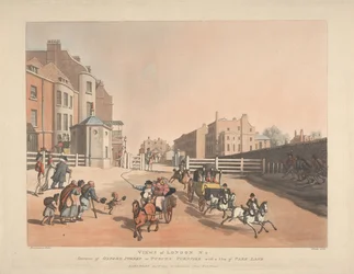 Inngangen til Oxford Street eller Tyburn Turnpike (nr. 4)