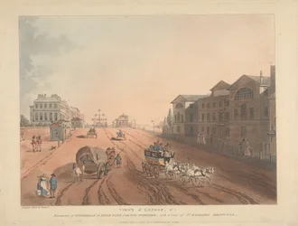 Inngangen til Piccadilly eller Hyde Park Corner Turnpike (nr. 1)