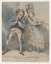 Italiensk hengivenhet, ekte karakterer, 1786-91., 1786-91.