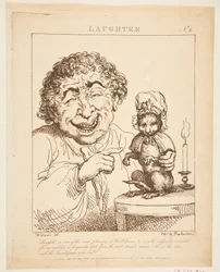 Latter Le Brun Travested, eller Caricatures of the Passions, 21. januar 1800.