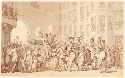 London Scene: Malefactors på vei til Tyburn