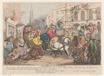 Miseries of London: Going out to Dinner, 1. februar 1807., 1. februar 1807.