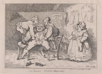 Nye oppfunnet elastiske ridebukser, 1. november 1784., 1. november 1784.