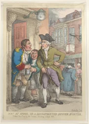 Ikke hjemme, eller en skuffet middagsjeger, 13. juni 1823., 13. juni 1823.