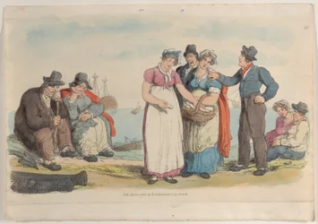 Plate 10, fra World in Miniature, 1816., 1816.