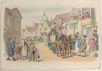 Plate 19, fra World in Miniature, 1816., 1816.