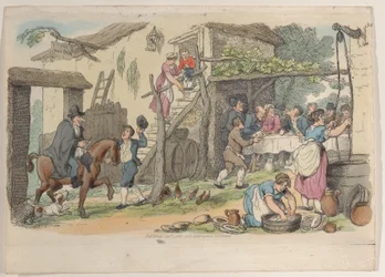Plate 34, fra World in Miniature, 1816., 1816.