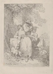 Hvile fra Arbeiderpartiet på solfylte dager, 1784-87., 1784-87.