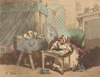 Resurrection, eller The Frighted Nurse, 1784.