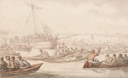Det årlige scullingsløpet til inntekt for Doggett