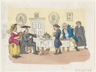 The Hopes of the Family - Et opptak ved universitetet, ca. 1803., ca. 1803.