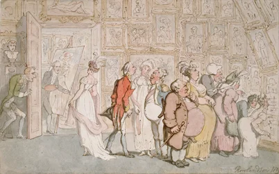 Portrettmalerens forrom, 1809