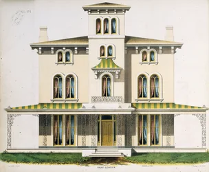 Forhøyde for villa nr. 1, fra 