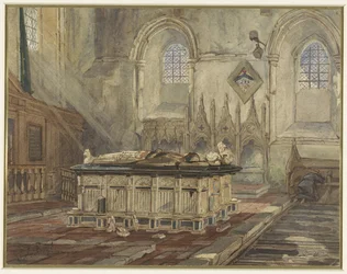 Graven til Sir George Broke, Lord Cobham og hans kone Anne