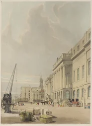 London As It Is: Doorway, The Custom House