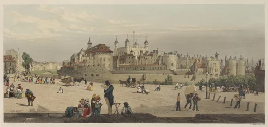 London As It Is: The Tower and Mint, fra Great Tower Hill