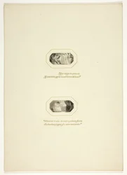 Studer for en tallerken fra The Triumphs of Temper, i Royal Engagements Pocket Book fra 1796