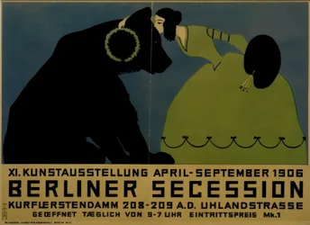 Berlin løsrivelse 1906 / T. Heine / plakat, 1906
