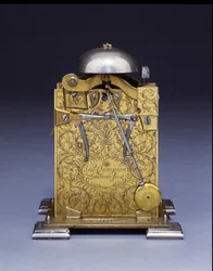 Miniatyr slående brakett ur, nr.222, ca.1695