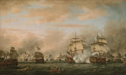 Slaget ved Saintes, 9.–12. april 1782