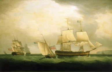 Kutteren «Mary Ann», sjøsatt i 1795, og HMS «Sylph», som tilhørte Horatio Nelsons flåte (1758–1805) i 1805, og som deretter tjenestegjorde i Guernsey (England), hvorfra han utførte raid på den franske kysten.