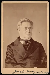 Portrett av Joseph Henry 1797-1878, april 1873.