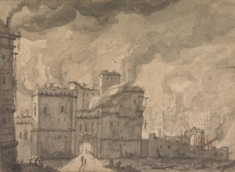 Newgate Prison, brannen i London