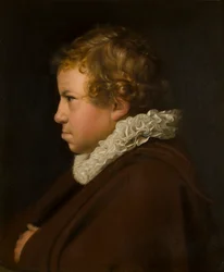 Portrett av en gutt som sies å være Hugo Grotius, ca. 1616-67 (olje på panel)