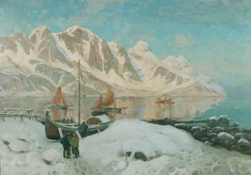 Nord-Norge (olje på lerret)