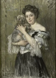 Mary Catherine Josephine Jordan (1866-1948). Kone til maleren George Hendrik Breitner