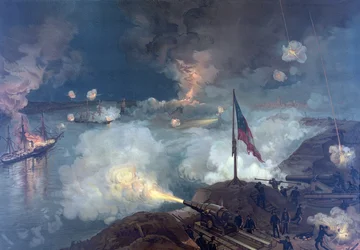 Battle of Port Hudson, pub. L Prang & Co., 1886