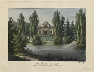 Rosepaviljongen i Pavlovsk Park, 1810-tallet.