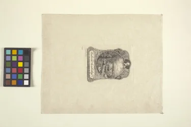Bokplate for Calvin Coolidge (blekk)