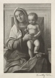 Gamle italienske mestere: Madonna og barn, 1888-1892.