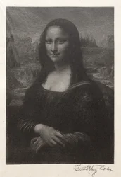 Gamle italienske mestere: Mona Lisa, 1888-1892.