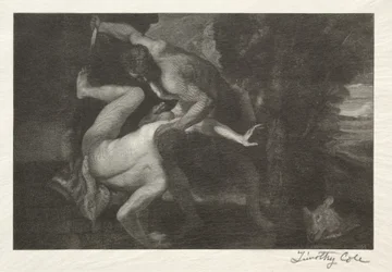 Gamle italienske mestere: Abels død, 1892.