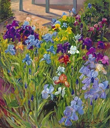 Iris og skygger fra sommerhuset, 1996