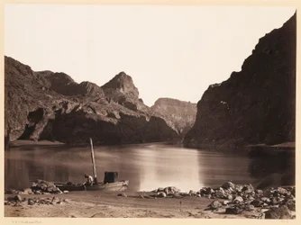 Black Canyon, Coloradoelven, fra leir 8, sett oppstrøms