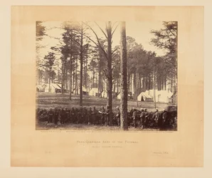 Hovedkvarteret til Army of the Potomac, Brandy Station, Virginia