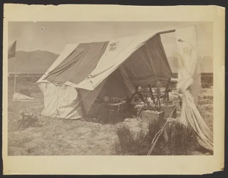 [Mr. J. Terrey Gardner som US Grant, 40. parallelt, Ruby Valley, Nevada]