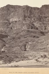 Vegg i Grand Canyon, Colorado River