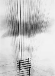 Telephone Wires, Mexico, 1925