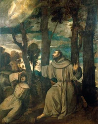 St Francis mottar stigmata