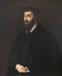 Karl V, etter Tizian (olje på lerret)