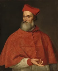 Portrett av kardinal Pietro Bembo, ca. 1540 (olje på lerret)
